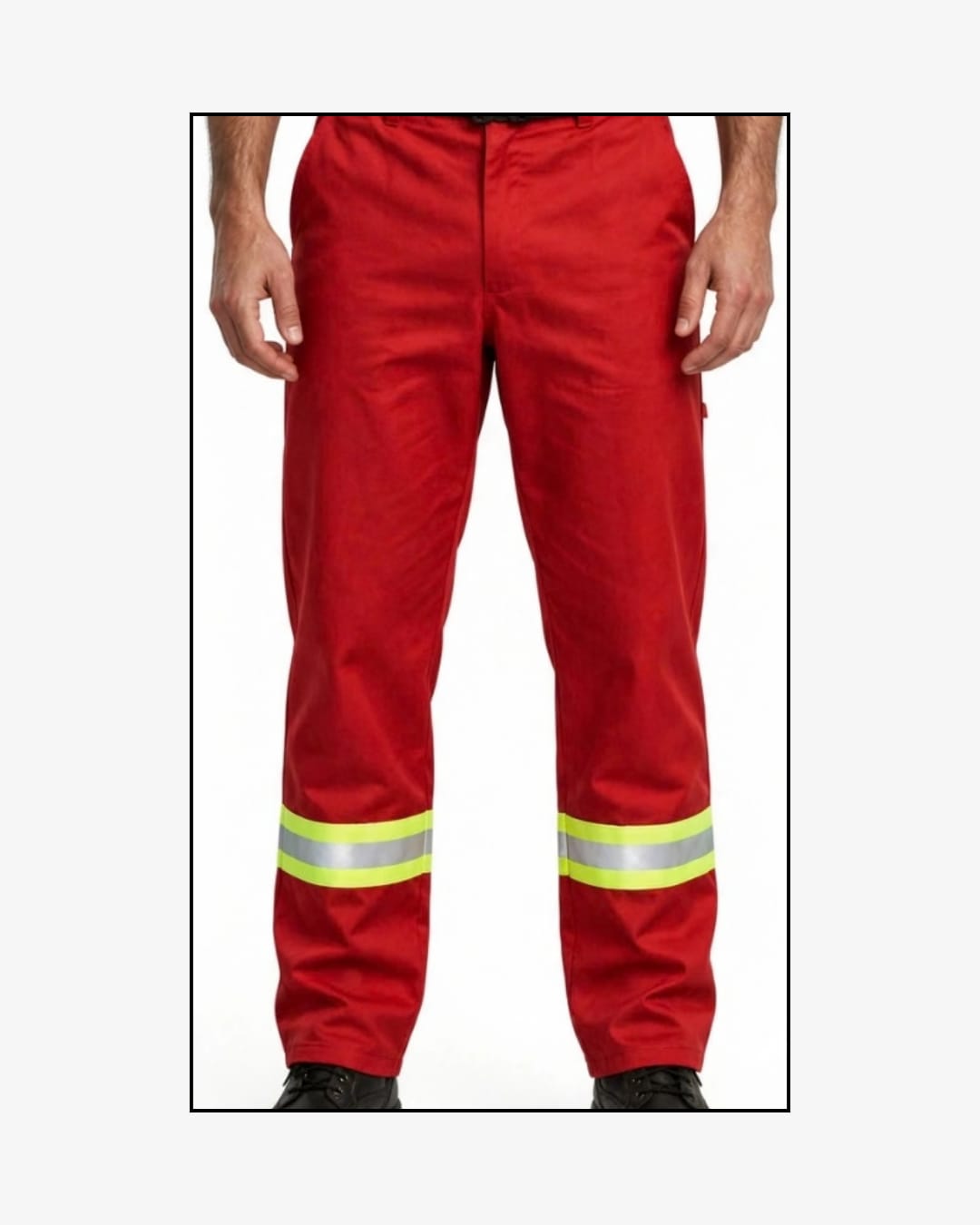 Calça Vermelha com Faixa