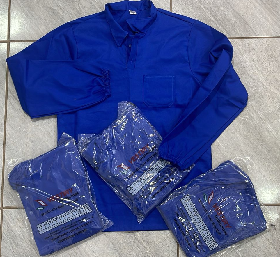 Camisa Tipo Polo M/Longa