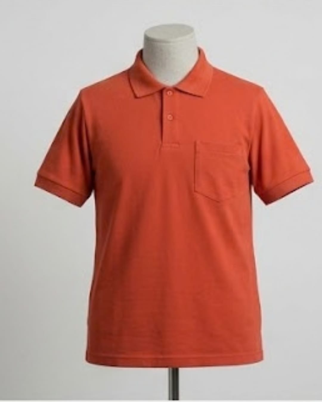 Polo de Malha Vermelha